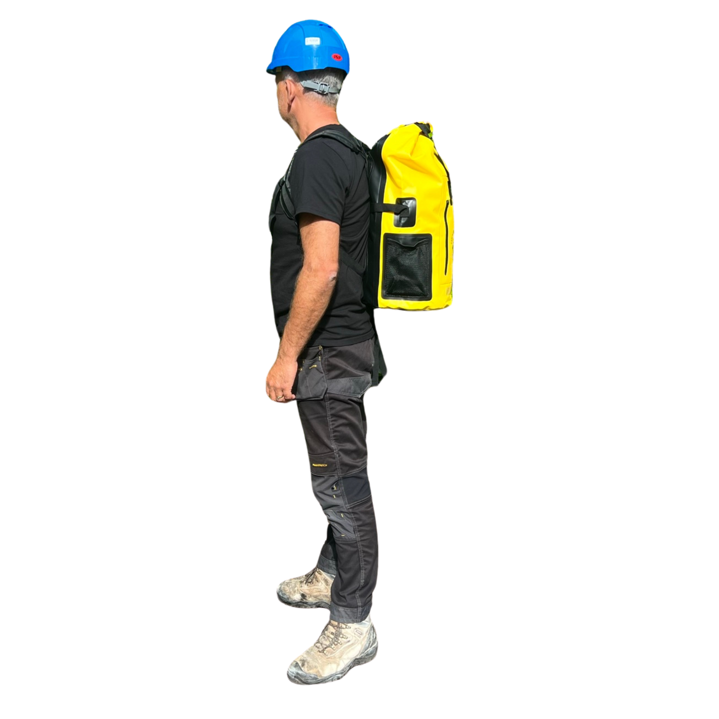 30L PVC Waterproof Backpack Style Emergency Spill Kit Storage Bag