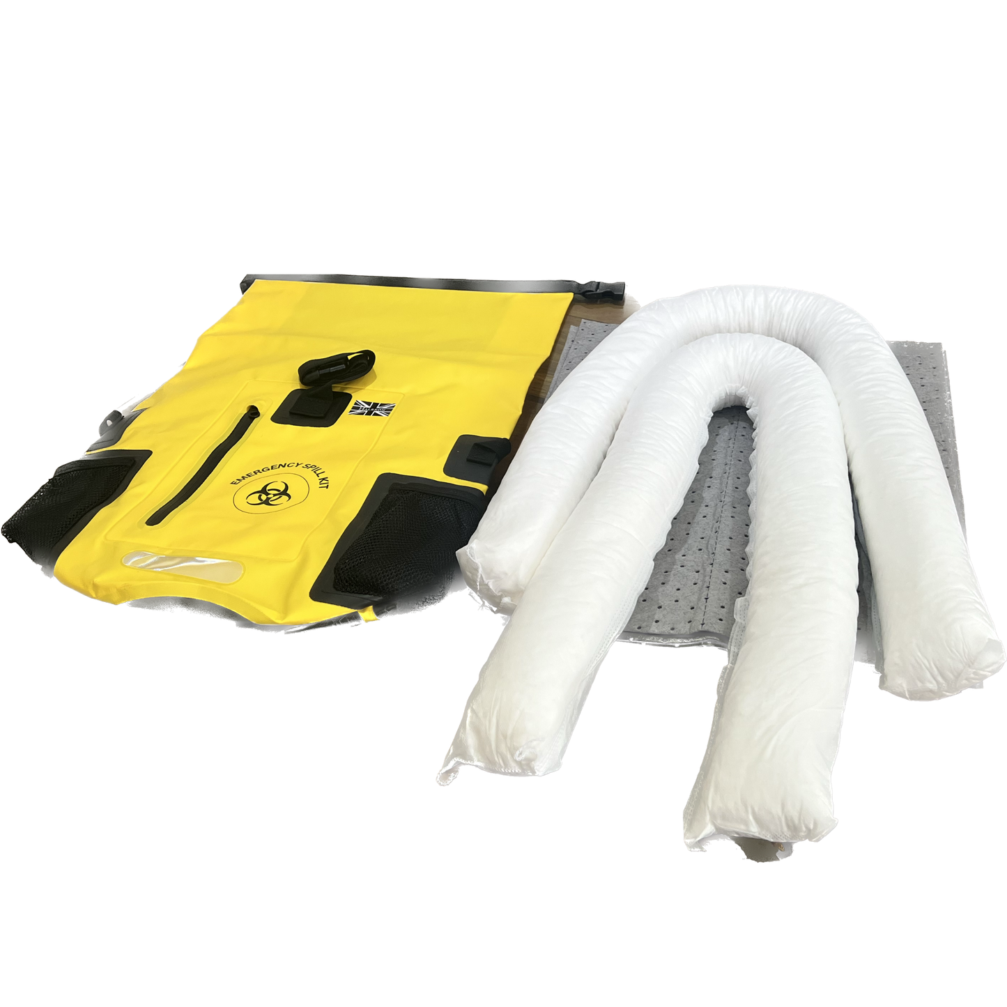 30L PVC Waterproof Backpack Style Emergency Spill Kit Storage Bag