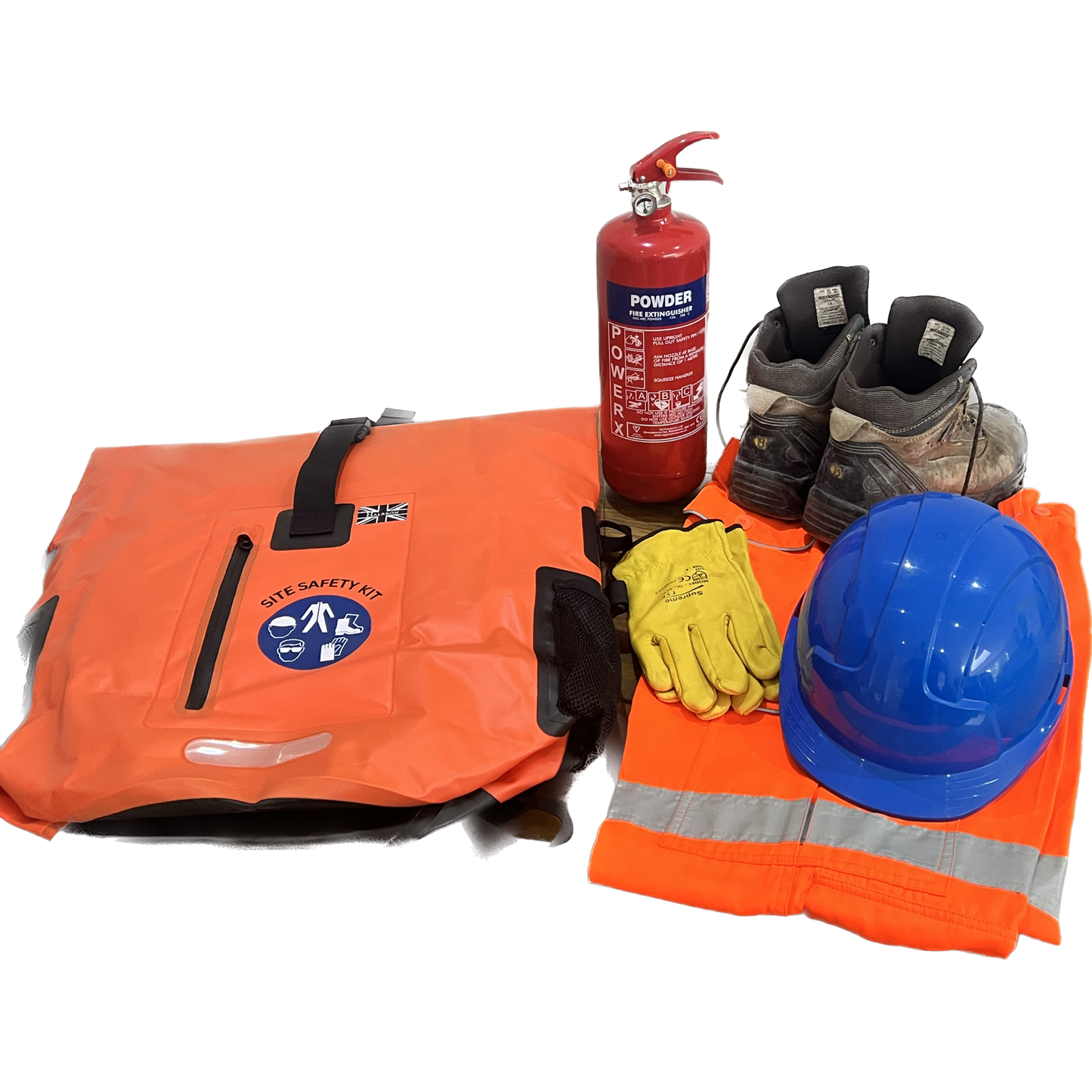 80L PVC Waterproof Backpack Style Safety Kit Storage Bag