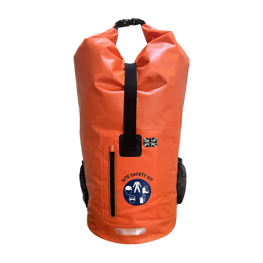 80L PVC Waterproof Backpack Style Safety Kit Storage Bag