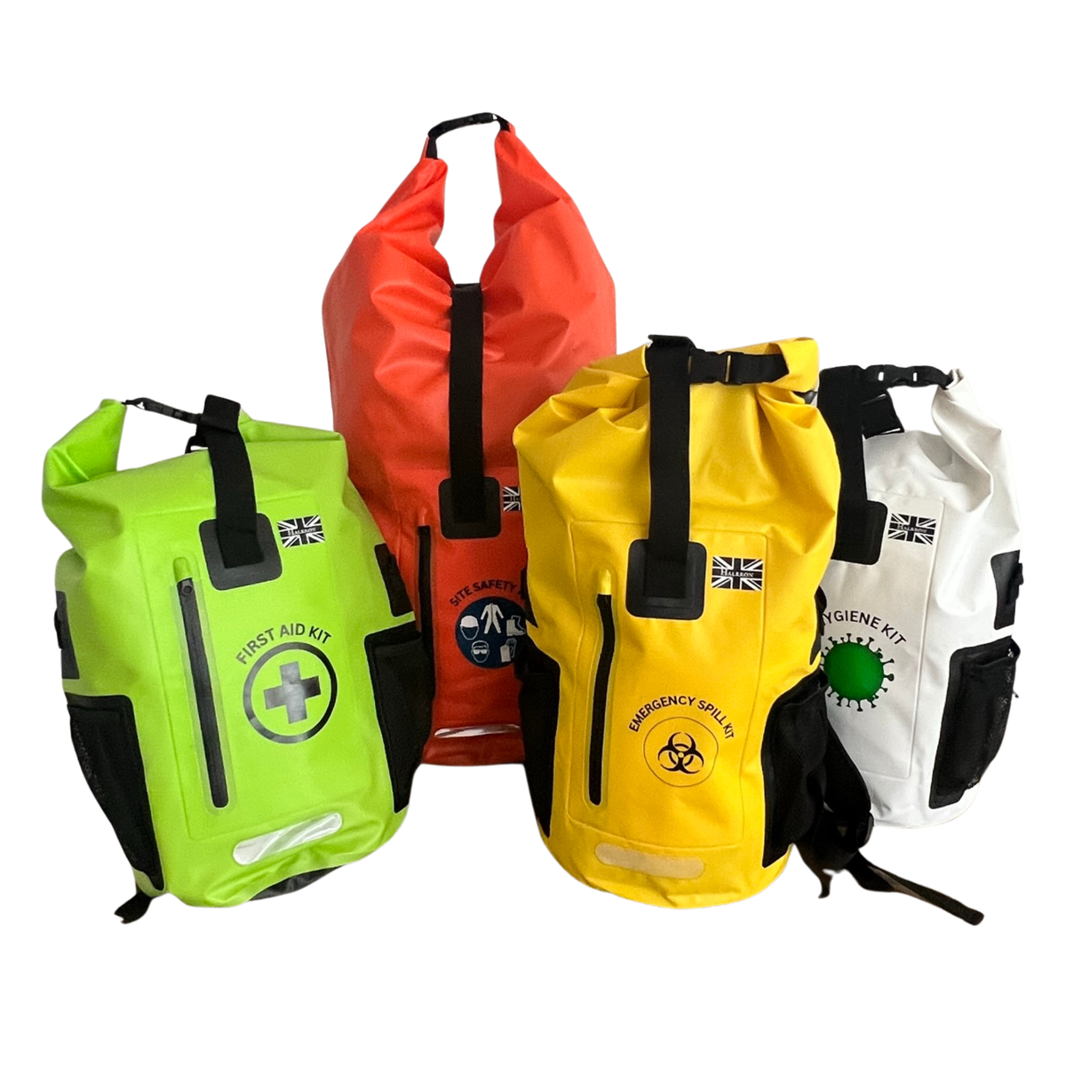 Spill Kit Backpack 30L PVC Waterproof Backpack Style Emergency Spill Kit Storage Bag – Halrron